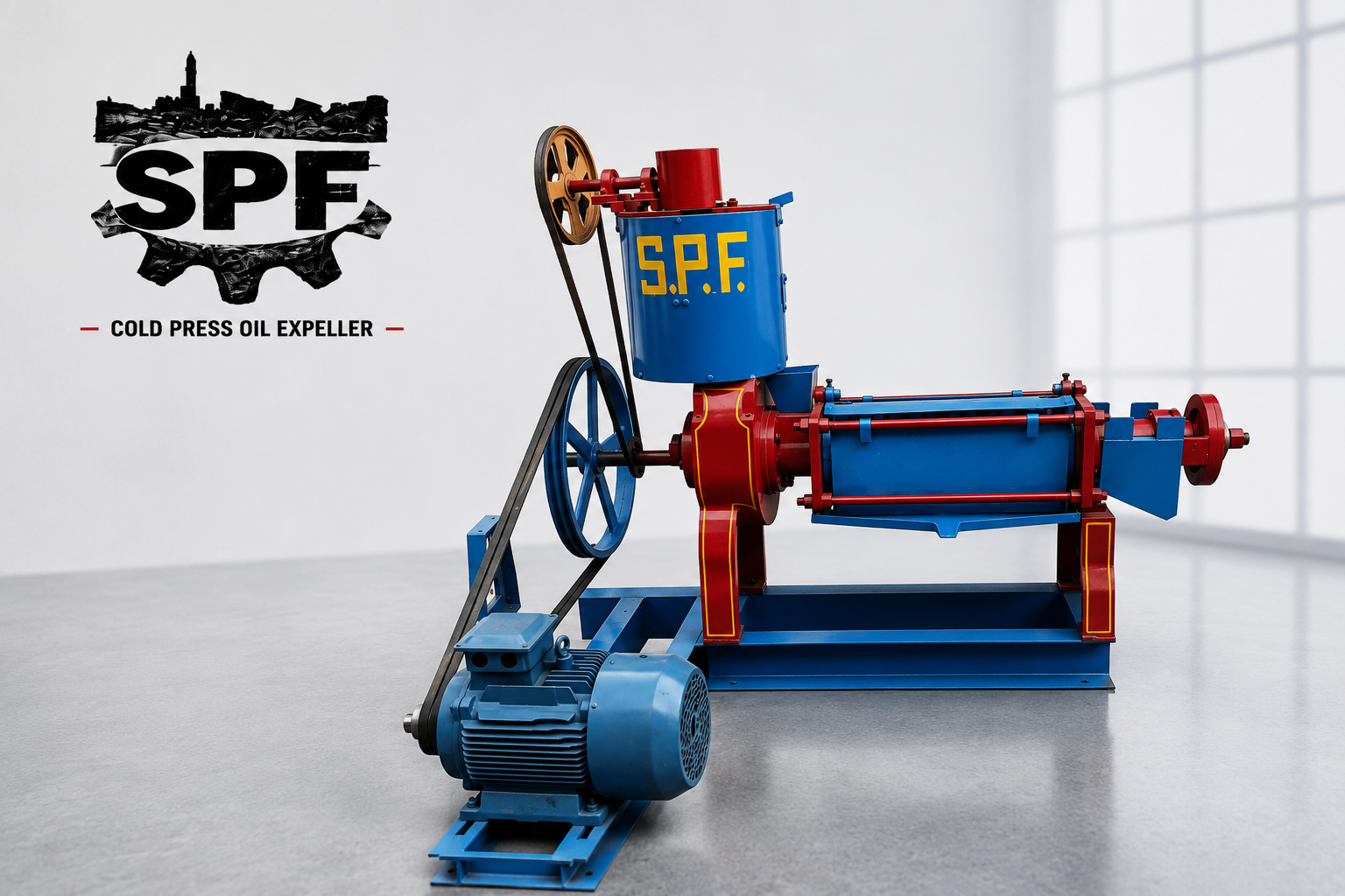 Cold press oil machine